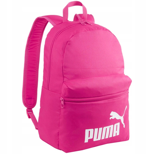 Ružový školský batoh Puma s odblaskom a nastaviteľnými popruhmi
